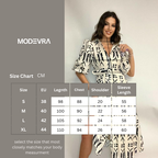 Printed Belted Midi Dress